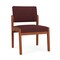 Lesro Lenox Armless Guest Chair, 22.5 in W 26 in L 31.5 in H LW1102 - alternate 1